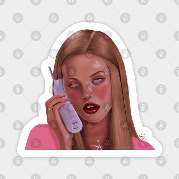 Mean Girls Karen Smith Sticker by thelamehuman